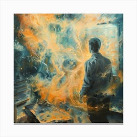 'The Fire' Canvas Print