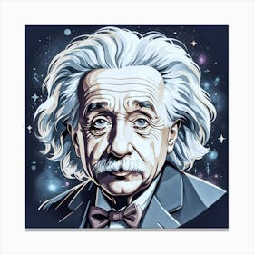 Einstein Canvas Print