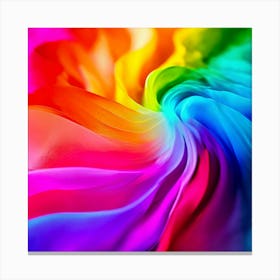 Colorful Brightness Colors Vibrant Pastel Power Gradient Vivid Luminous Radiant Bright S (4) Canvas Print