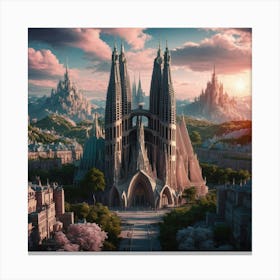 Sagrada Familia 1 Canvas Print