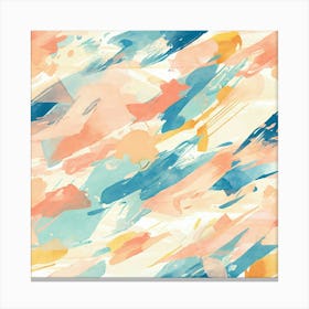 Abstract Watercolor Painting Canvas Print