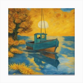 Fischerboot Herbst
Sonnenuntergang Canvas Print