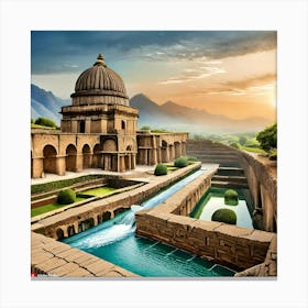 Firefly The People Of The Indus Valley Civilization Lived In Well Planned Cities With Advanced Infra (1) Canvas Print