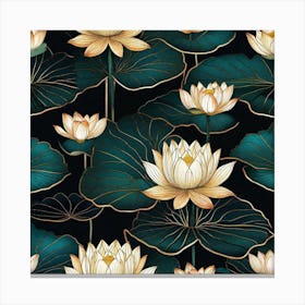 Lotus Flower 66 Canvas Print