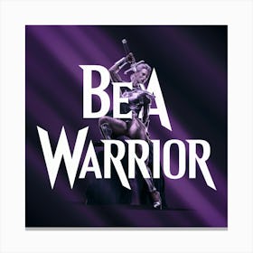 Bea Warrior Canvas Print