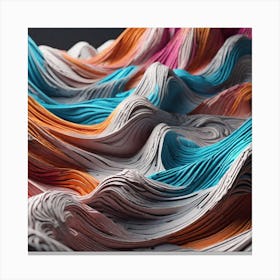 Paper Art 3 Canvas Print