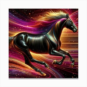 Creative Horse Beauty Illustration Nr 228 Canvas Print