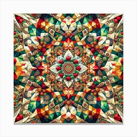 Mandala 112 Canvas Print