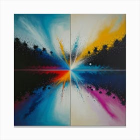 Abstract Abstract Painting Canvas Print