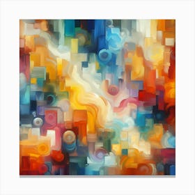 Abstract Painting 121 Canvas Print