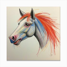 Horse Head Canvas Print