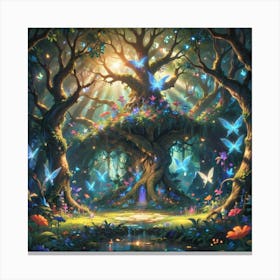 Fairy Forest 1 Canvas Print