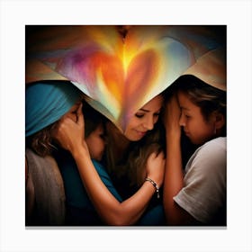 Heart Of A Mother Canvas Print