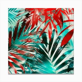 Tropical Leaves 74 Canvas Print