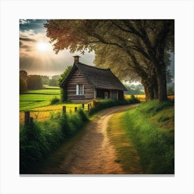 Country House 1 Canvas Print