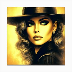 Portrait Artwork 214 Canvas Print