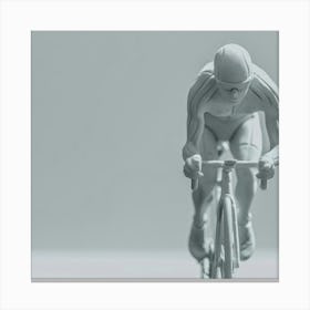 Cyclist - Cyclist Stock Videos & Royalty-Free Footage Canvas Print