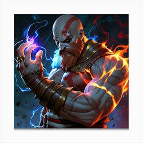 God Of War 11 Canvas Print