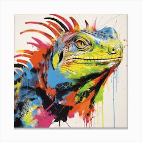 Iguana Canvas Print
