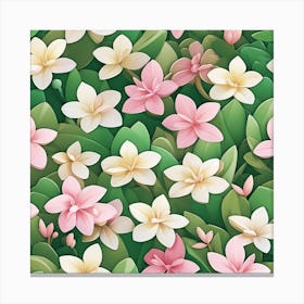 Jasmine Flowers (1) Canvas Print
