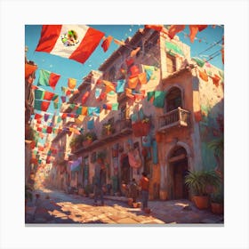 Mexico City 1 Canvas Print