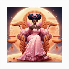 Libra Canvas Print