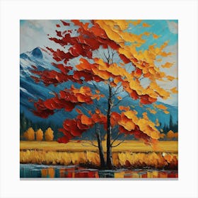 Autumn Tree Canvas Print