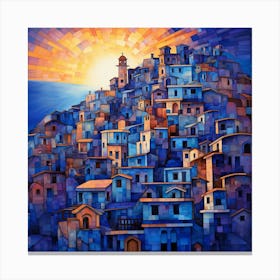 Tuscan City Canvas Print