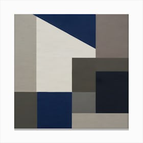 'Blue Squares' Canvas Print