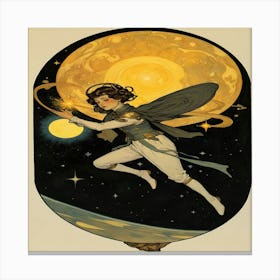Fairy In Flight Canvas Print