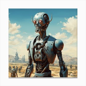 Star Wars Robot 2 Canvas Print