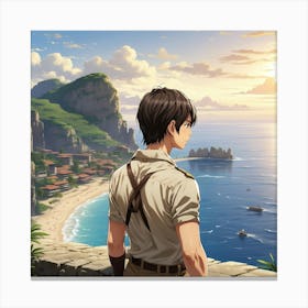 Eren Yeager's Dream Canvas Print