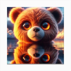 Teddy Bear 43 Canvas Print