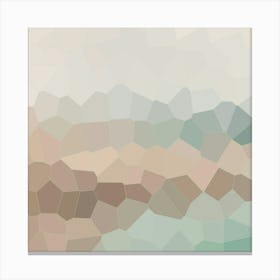 Abstract Geometric Background Canvas Print