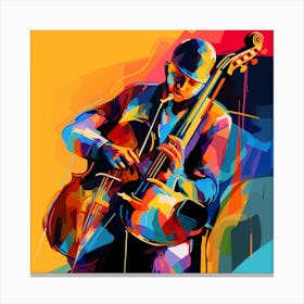 Jazz Musician 92 Canvas Print