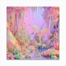 Pink Forest Canvas Print