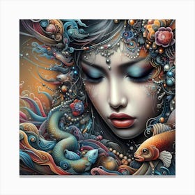 Psychedelic Art 20 Canvas Print