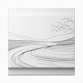 Lone Tree Canvas Print