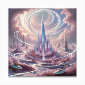 Space City Canvas Print