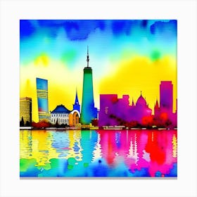 New York City Skyline Canvas Print