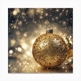 Christmas Background Canvas Print