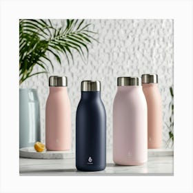 Water Bottle Canvas Print