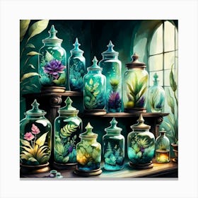 Jars Of Wonder 1 Canvas Print