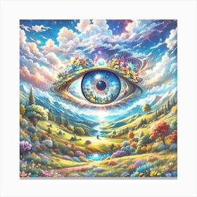 Eye Of The Universe Canvas Print