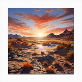 Desert Canvas Print