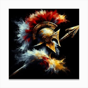 Spartan Warrior 11 Canvas Print