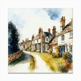 Cotswold Village 1 Canvas Print