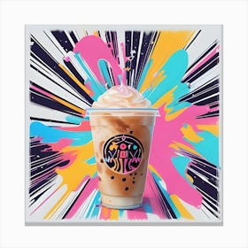 Latte Canvas Print