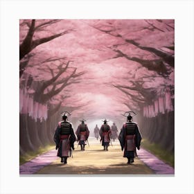 Sakura Blossoms Canvas Print