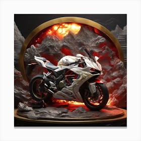 Ducati Superbike 1 Canvas Print